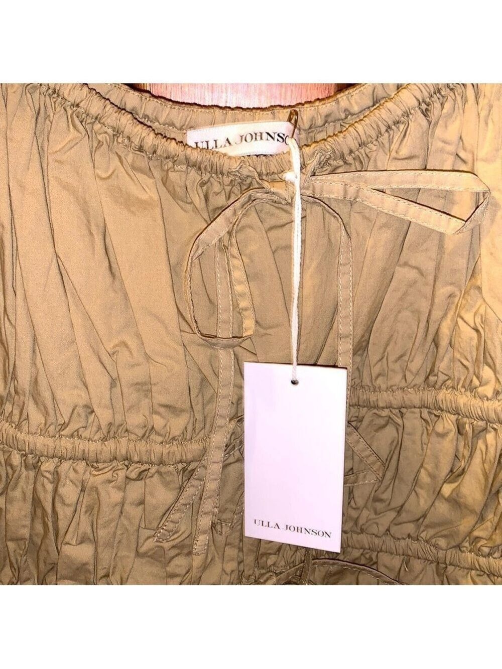 Ulla Johnson Amalie Boho Cotton Jumpsuit Romper NWT - Picture 4 of 12
